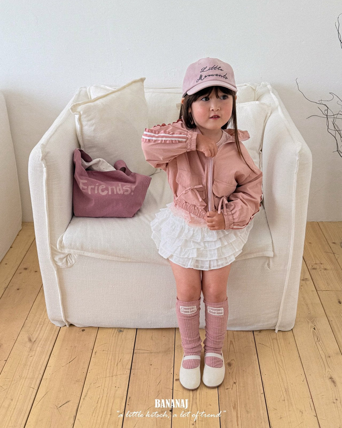 【BANANAJ】sugar ribbon jumper