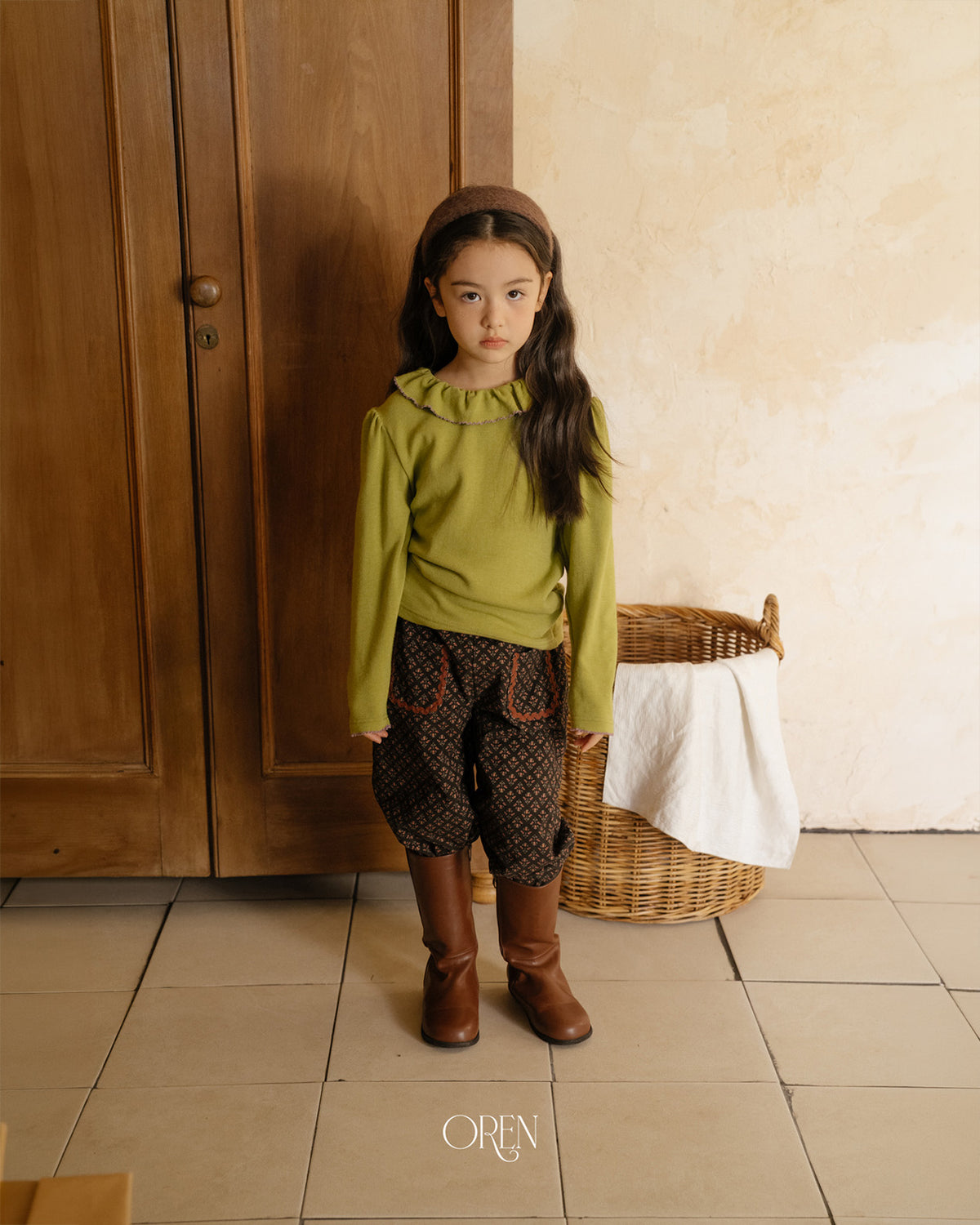【OREN】mareu jabara padded pants(1oz)