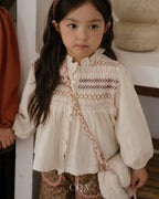 【OREN】merci smock blouse