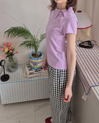 unbalance button collar T