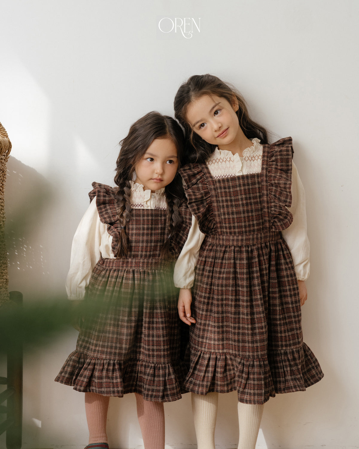【OREN】solen suspender dress