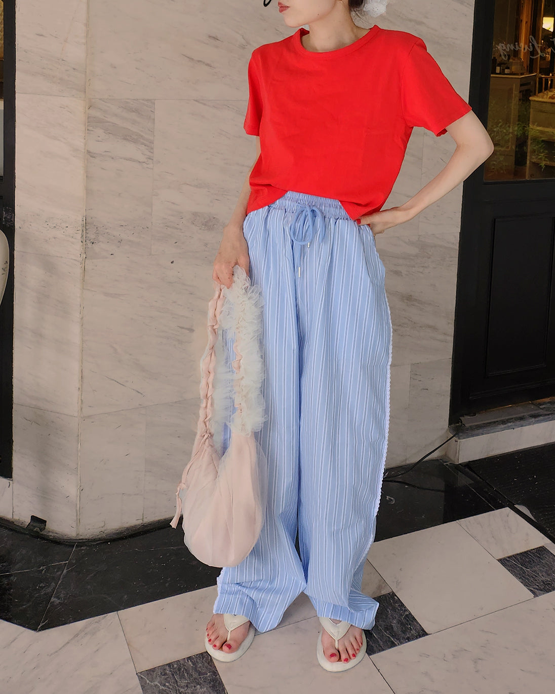basic cotton color T