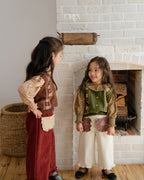 【OREN】naomi frill corduroy pants