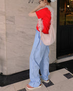 tulle shirring frill bag