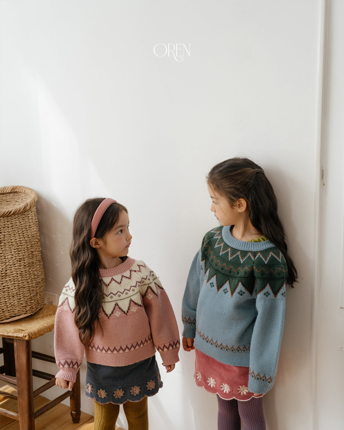 【OREN】oslo reversible knit cardigan