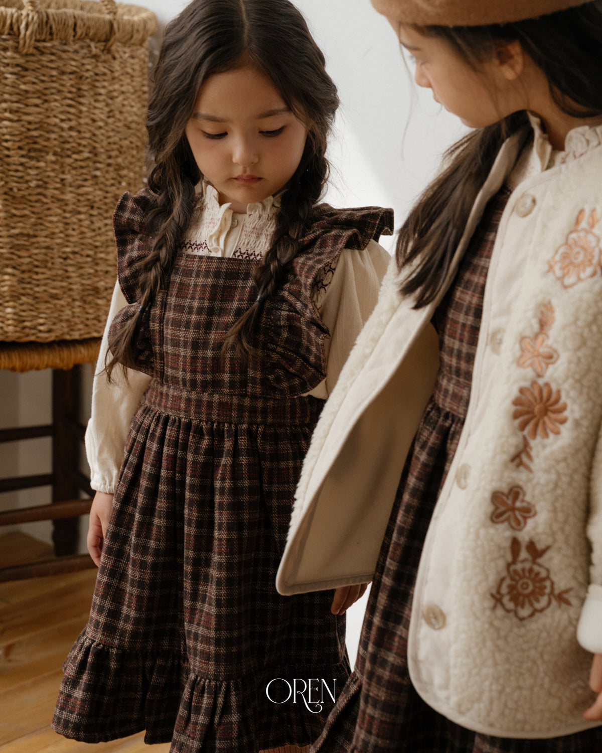 【OREN】solen suspender dress
