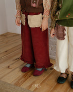 【OREN】naomi frill corduroy pants