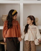 【OREN】merci smock blouse