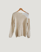damage chunky knit