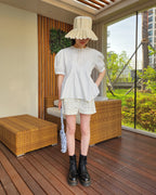 flower short pants