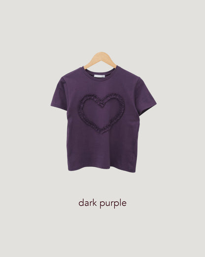 frill heart T