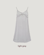 sheer frill camisole dress