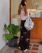 shirring string bag