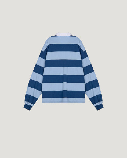 oversize long sleeve rugby shirt