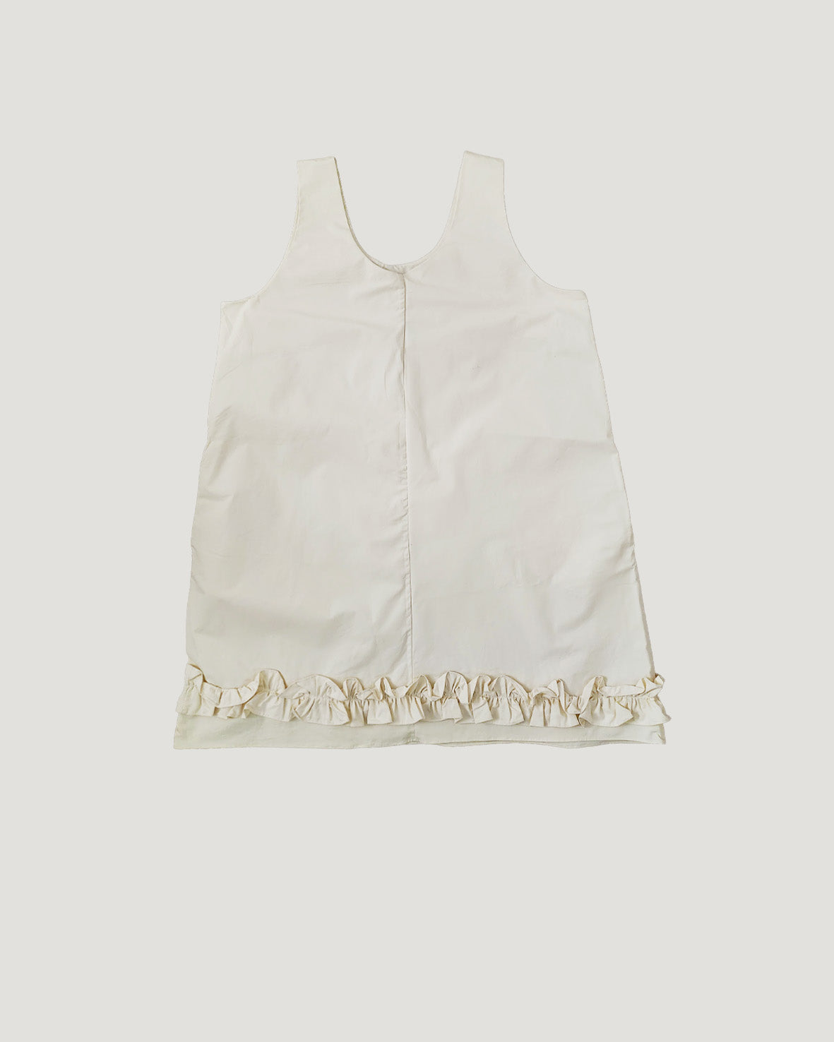 hem frill over midi dress