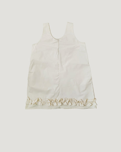 hem frill over midi dress