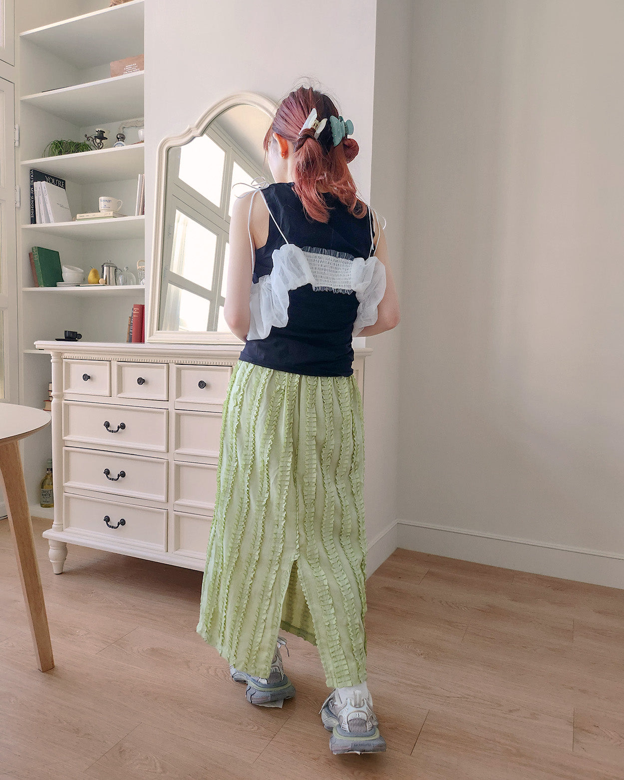 frill I line skirt