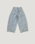 curve denim pants