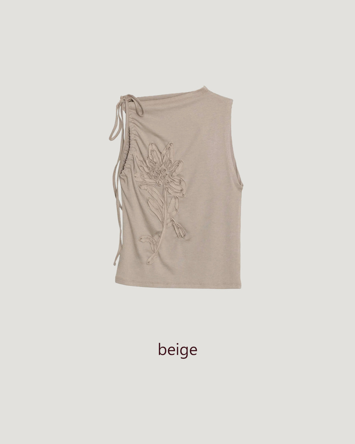 flower motif camisole