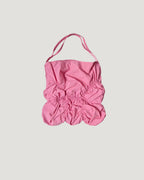 shirring color nylon bag