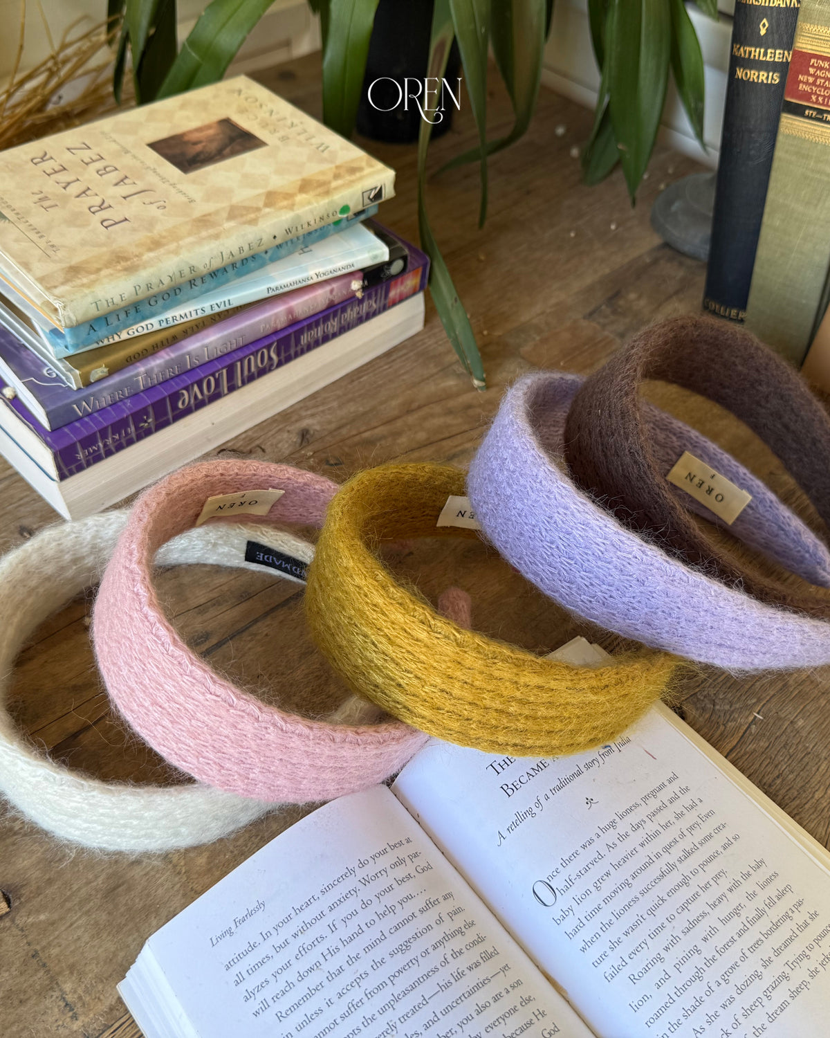 【OREN】lavinia knit hairband