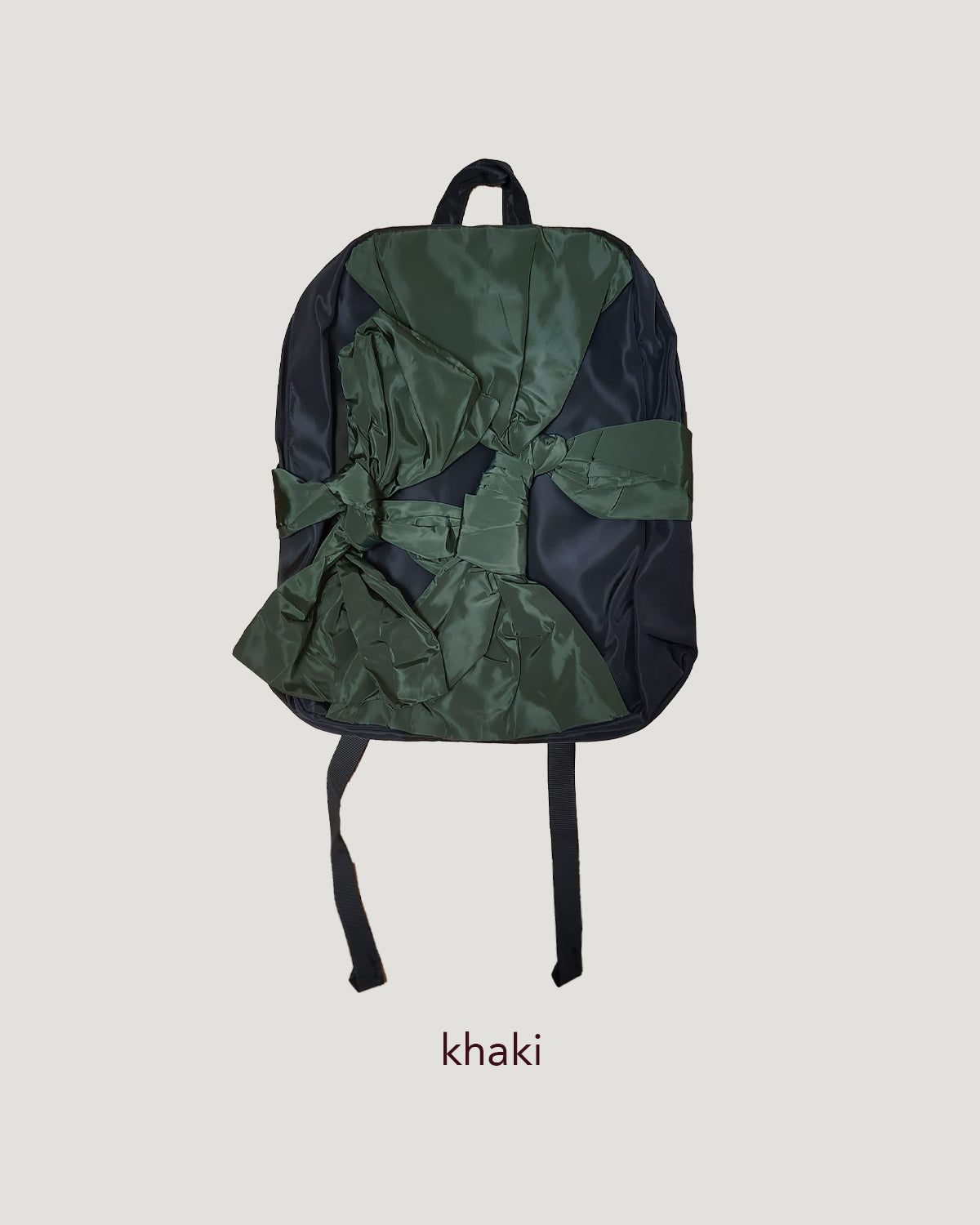 big ribbon backpack