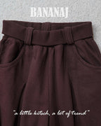 【BANANAJ】ecru jogger pants
