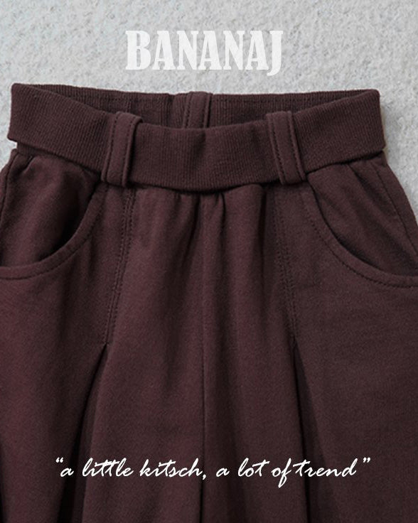 【BANANAJ】ecru jogger pants