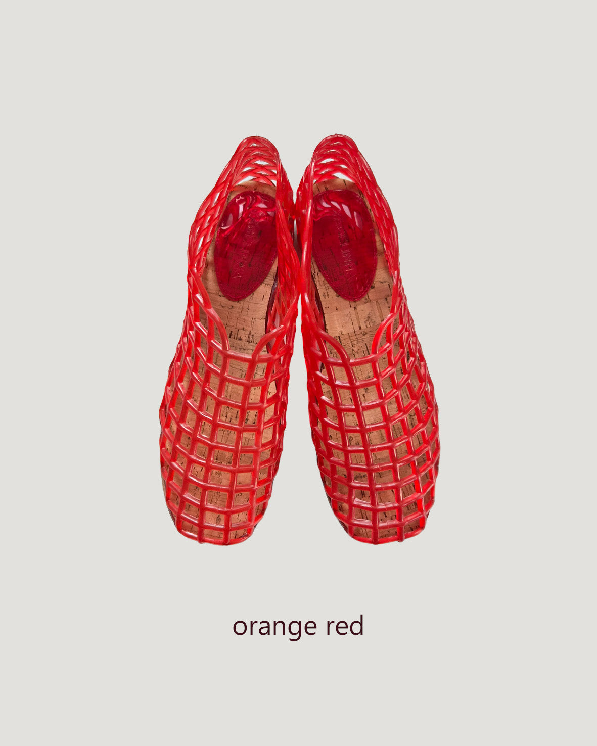 jelly flat shoes