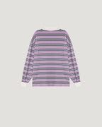 multi stripe rugby shirt