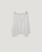 lace spangle flare skirt
