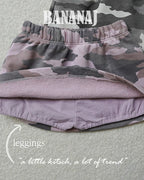 【BANANAJ】camo peanut skirt