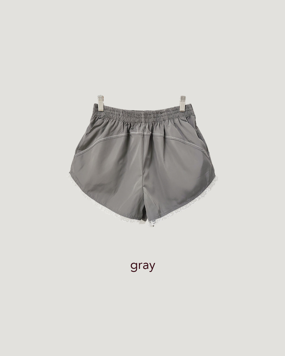 lace point balletcore short pants