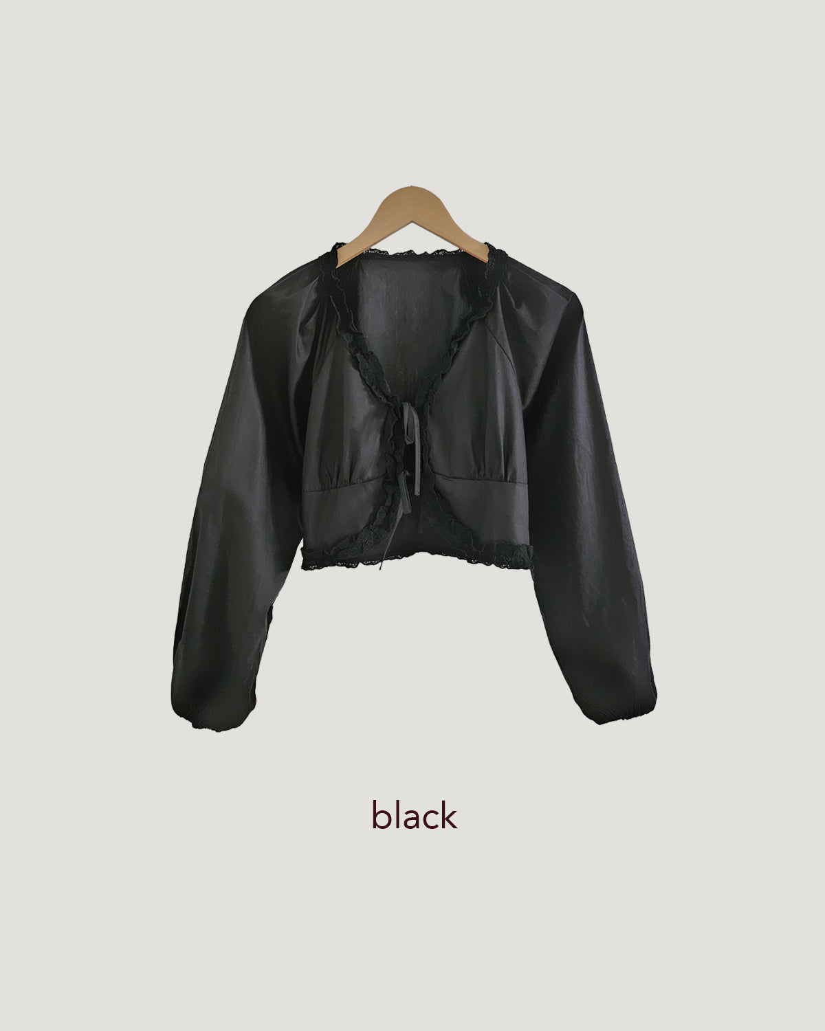 frill double ribbon blouse