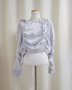 ribbon shirring top