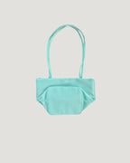 happy color glossy shoulder bag