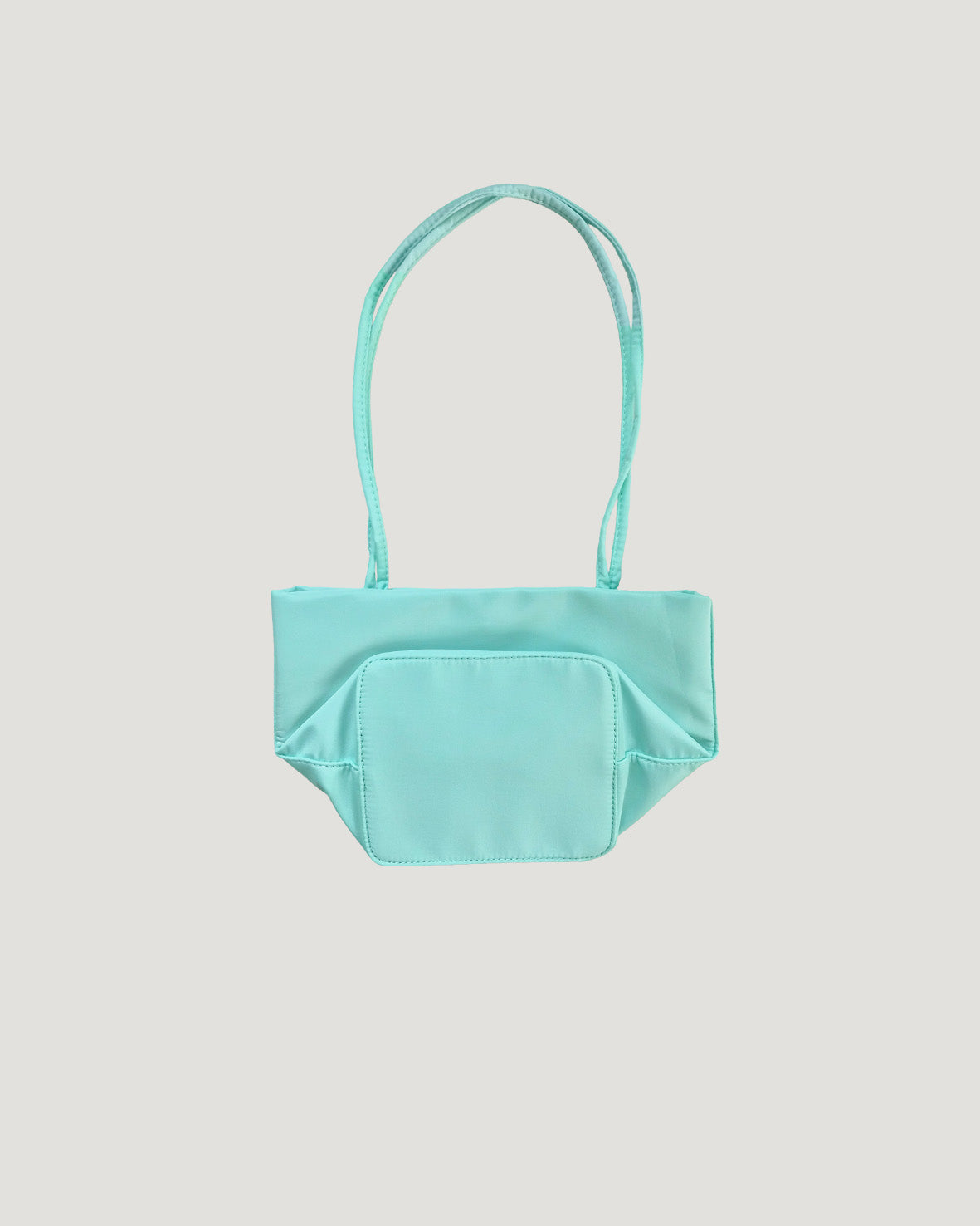 happy color glossy shoulder bag