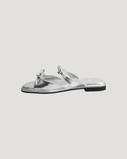 round ribbon sandals