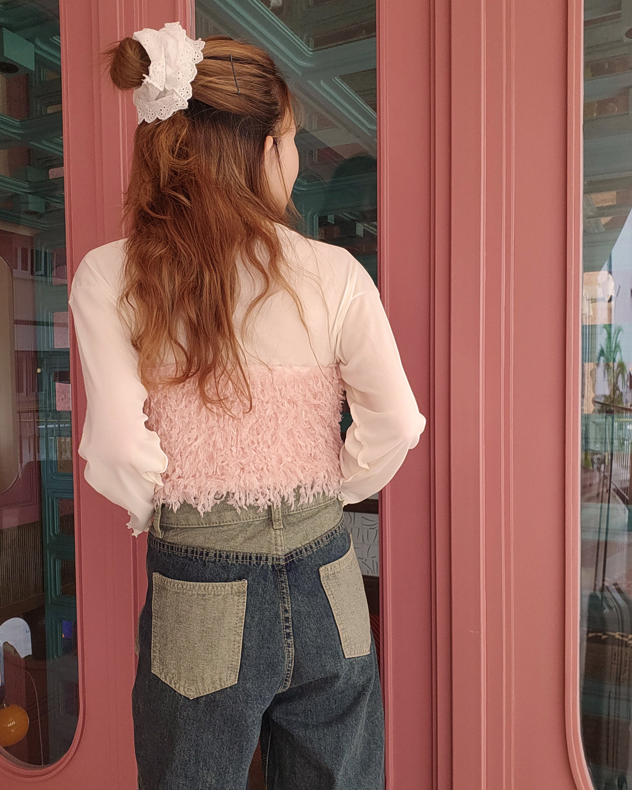 shaggy bustier