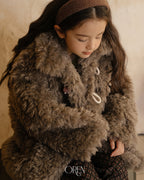 【OREN】verni toggle fur jacket