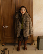 【OREN】verni toggle fur jacket