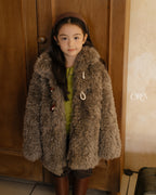 【OREN】verni toggle fur jacket