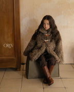 【OREN】verni toggle fur jacket
