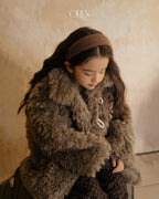 【OREN】verni toggle fur jacket