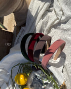【OREN】velvet hairband