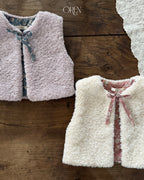【OREN】lavender bear padded vest (2oz)