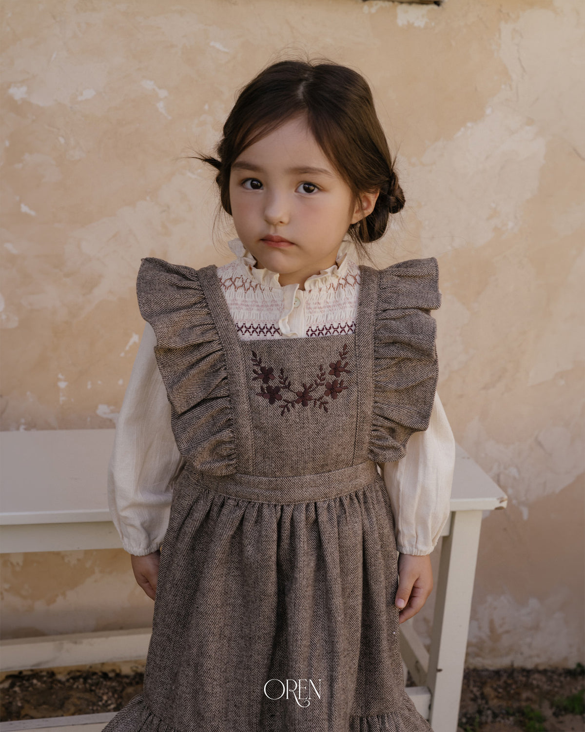 【OREN】solen suspender dress