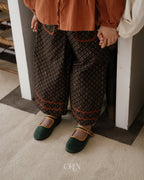 【OREN】mareu jabara padded pants(1oz)