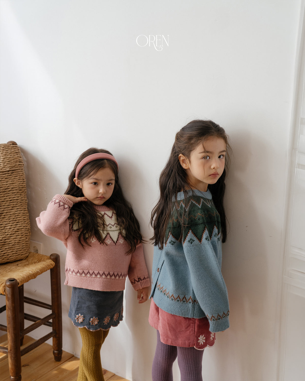 【OREN】oslo reversible knit cardigan