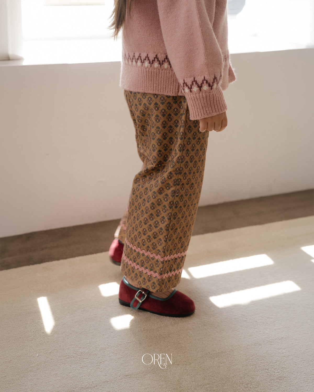 【OREN】mareu jabara padded pants(1oz)